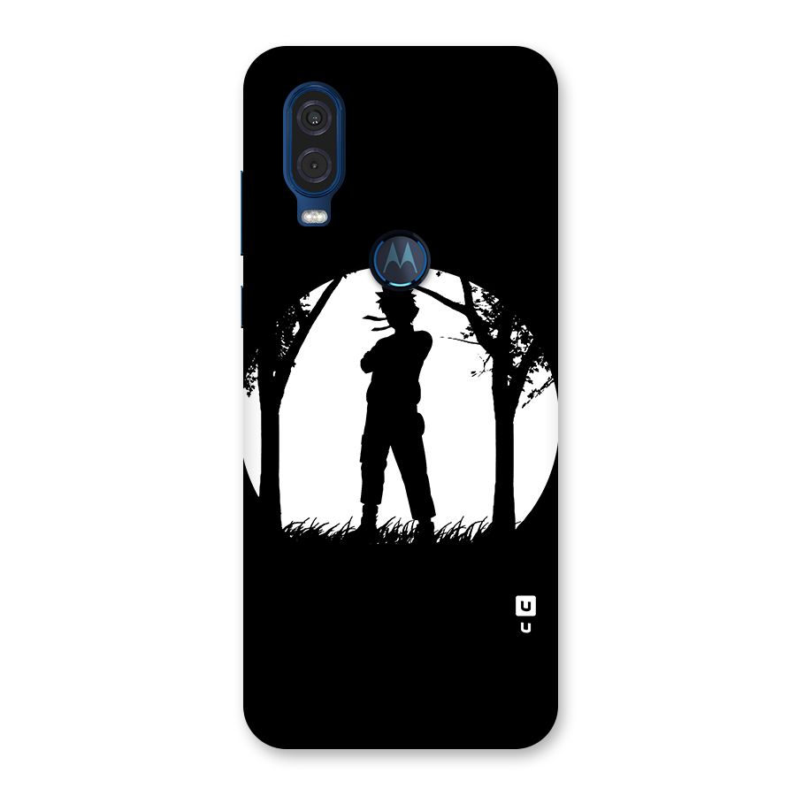 Naruto Silhouette Back Case for Motorola One Vision