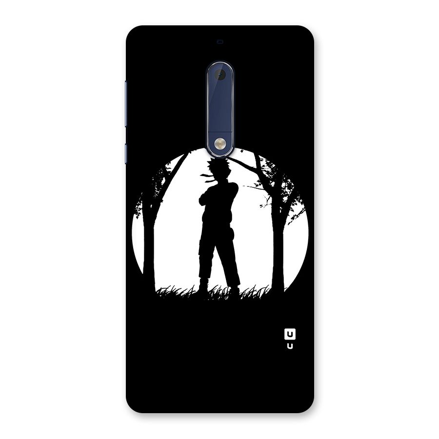 Naruto Silhouette Back Case for Nokia 5