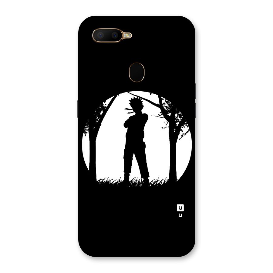 Naruto Silhouette Back Case for Oppo A5s
