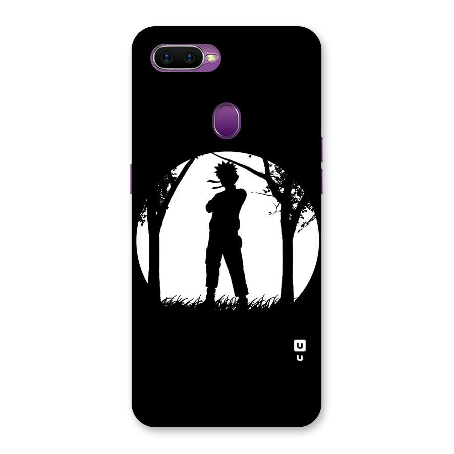 Naruto Silhouette Back Case for Oppo F9