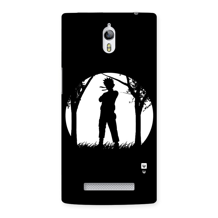Naruto Silhouette Back Case for Oppo Find 7