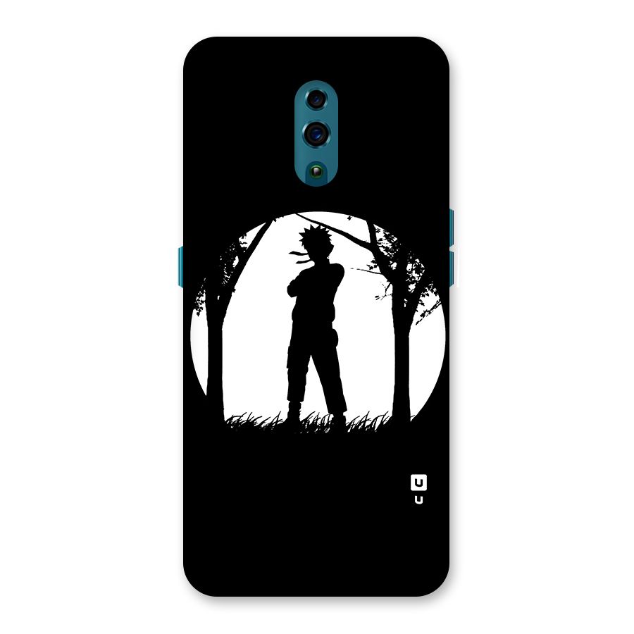 Naruto Silhouette Back Case for Oppo Reno