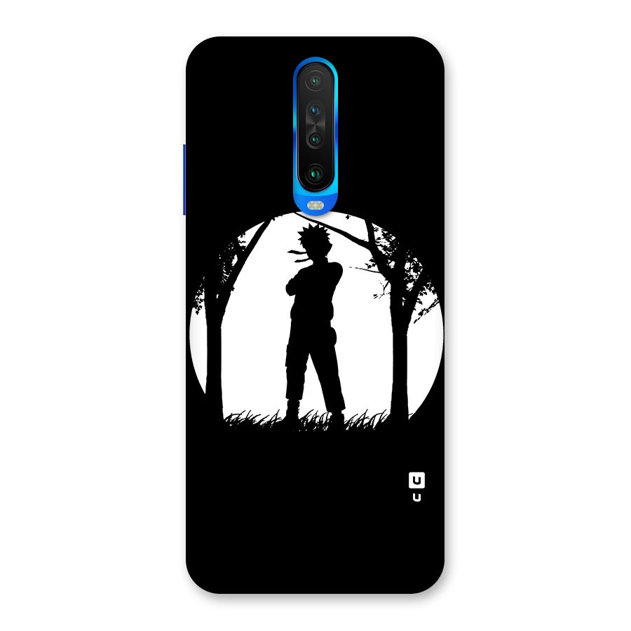 Naruto Silhouette Back Case for Poco X2