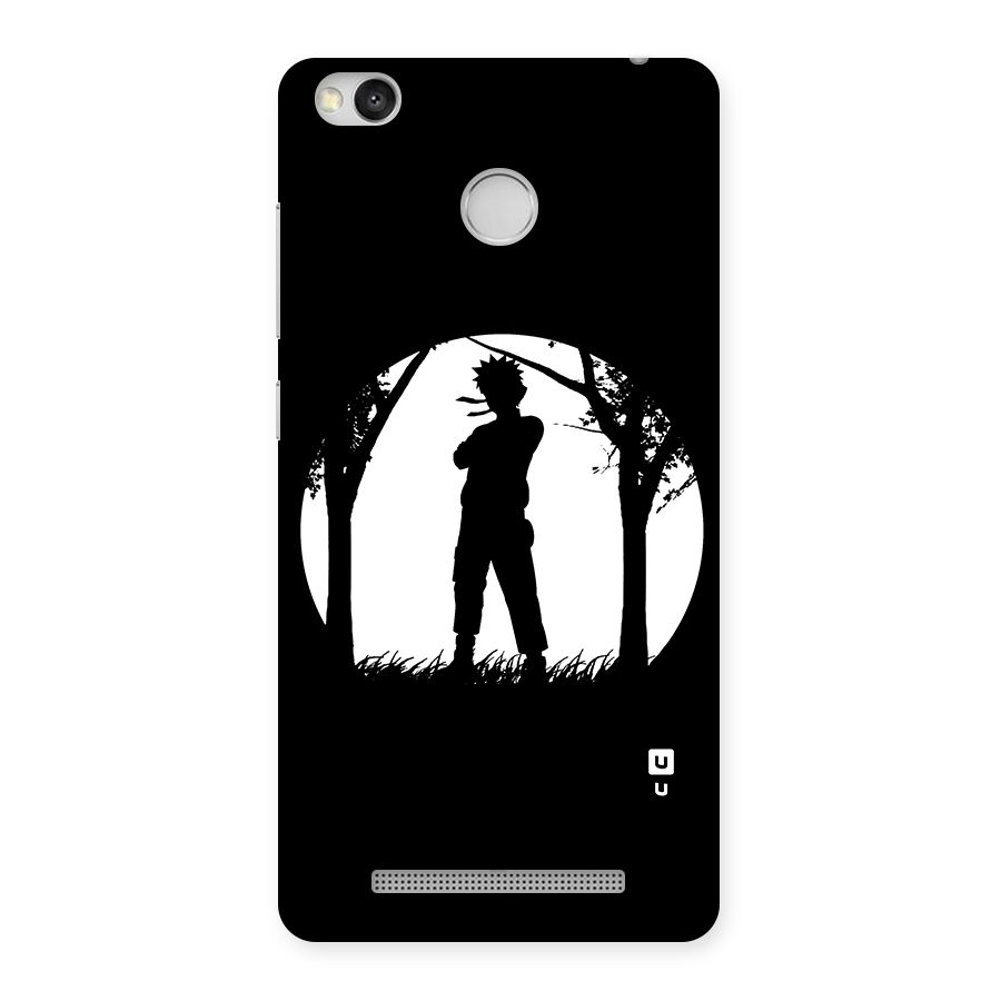 Naruto Silhouette Back Case for Redmi 3S Prime
