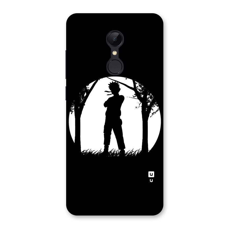 Naruto Silhouette Back Case for Redmi 5