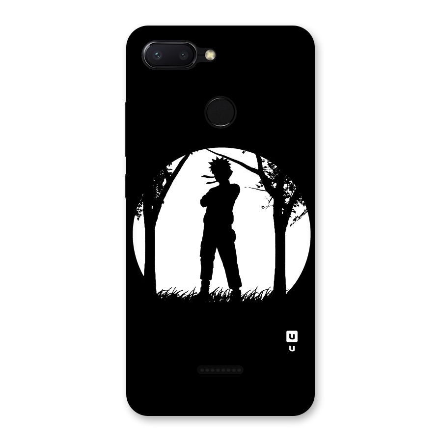 Naruto Silhouette Back Case for Redmi 6
