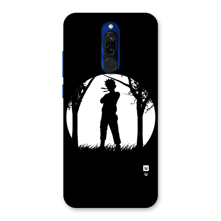 Naruto Silhouette Back Case for Redmi 8