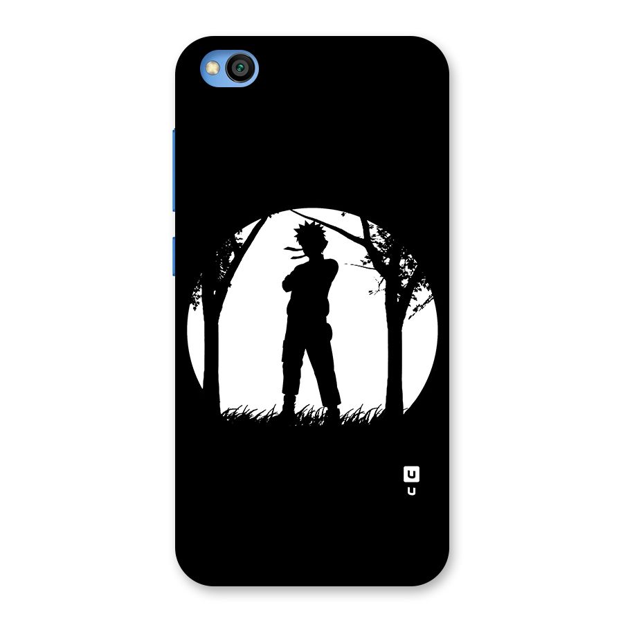Naruto Silhouette Back Case for Redmi Go