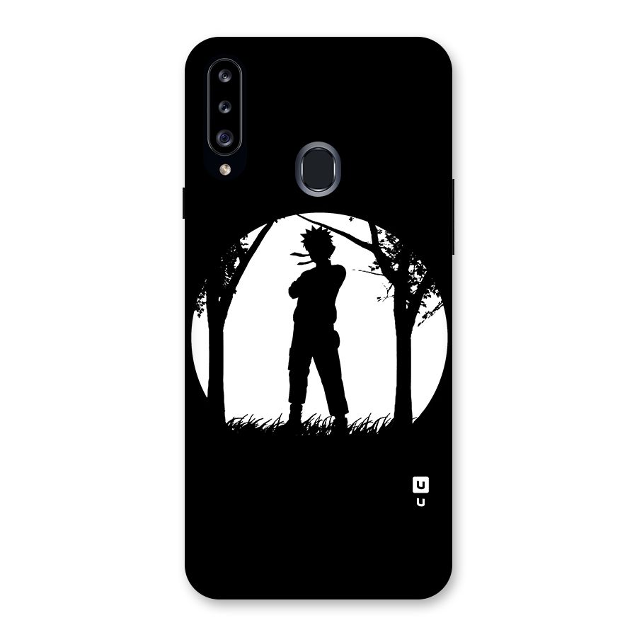Naruto Silhouette Back Case for Samsung Galaxy A20s
