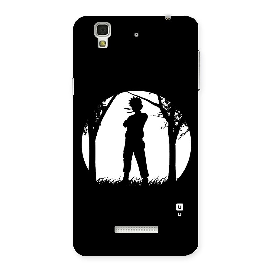 Naruto Silhouette Back Case for YU Yureka Plus