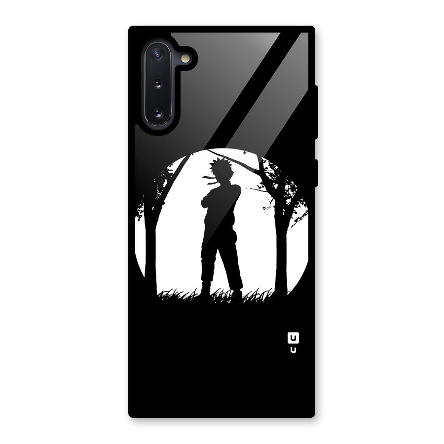 Naruto Silhouette Glass Back Case for Galaxy Note 10
