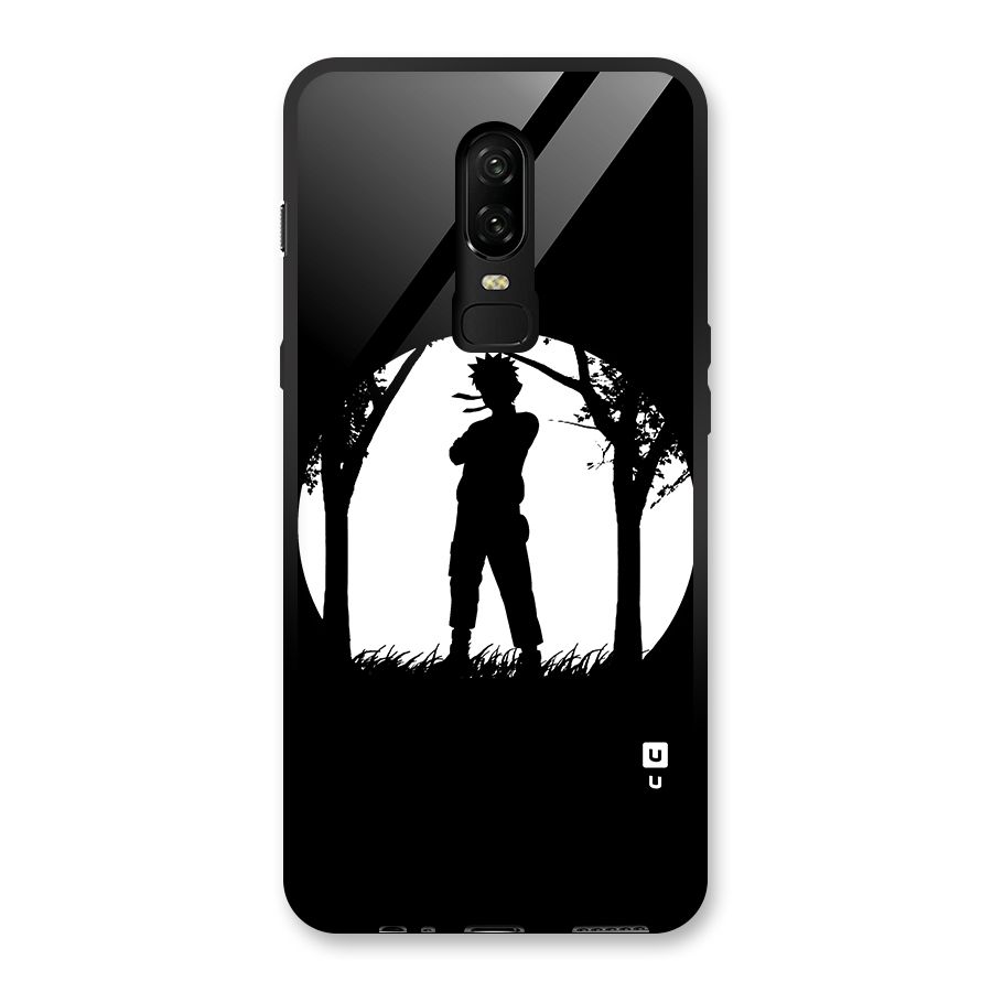 Naruto Silhouette Glass Back Case for OnePlus 6