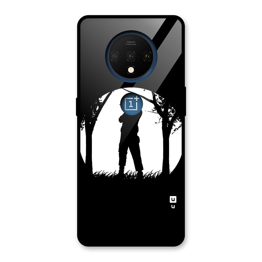 Naruto Silhouette Glass Back Case for OnePlus 7T