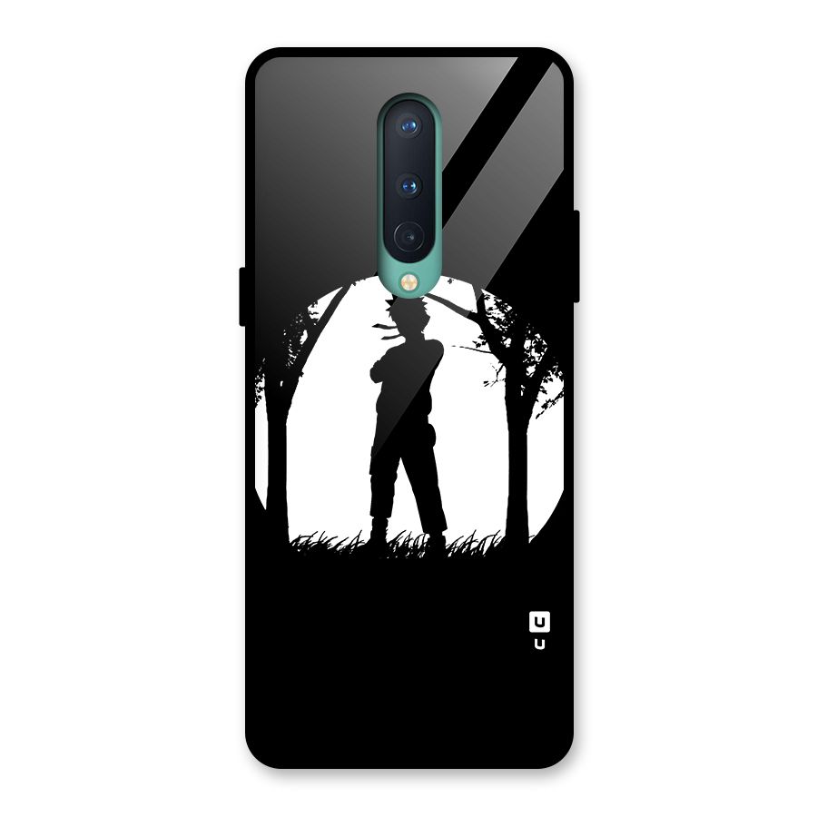 Naruto Silhouette Glass Back Case for OnePlus 8