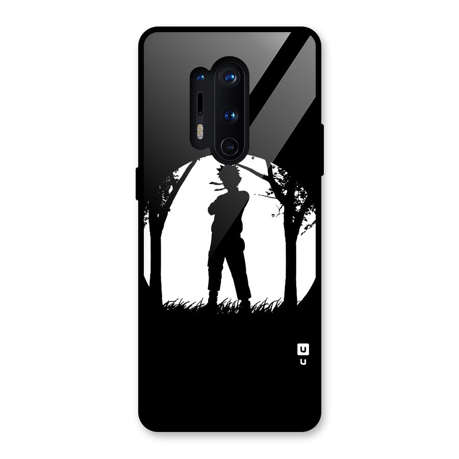 Naruto Silhouette Glass Back Case for OnePlus 8 Pro