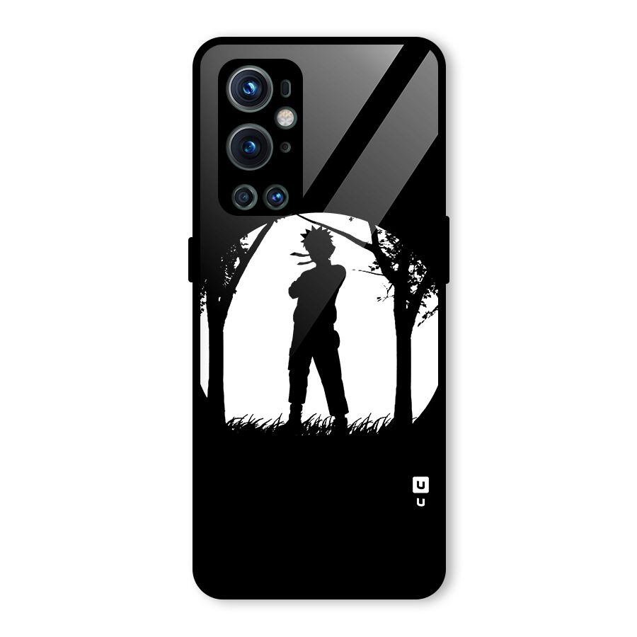 Naruto Silhouette Glass Back Case for OnePlus 9 Pro