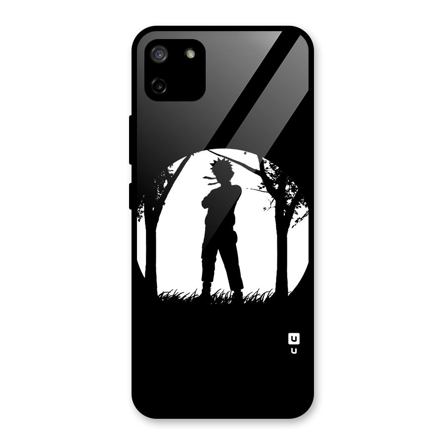 Naruto Silhouette Glass Back Case for Realme C11