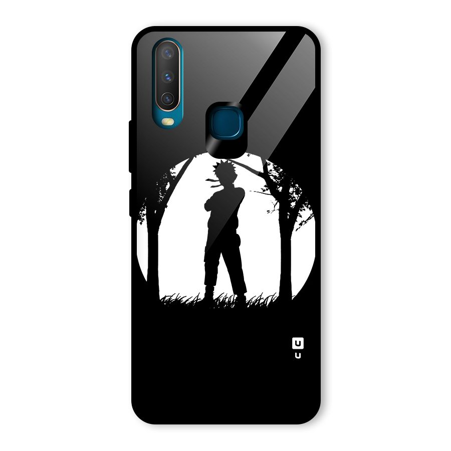 Naruto Silhouette Glass Back Case for Vivo U10