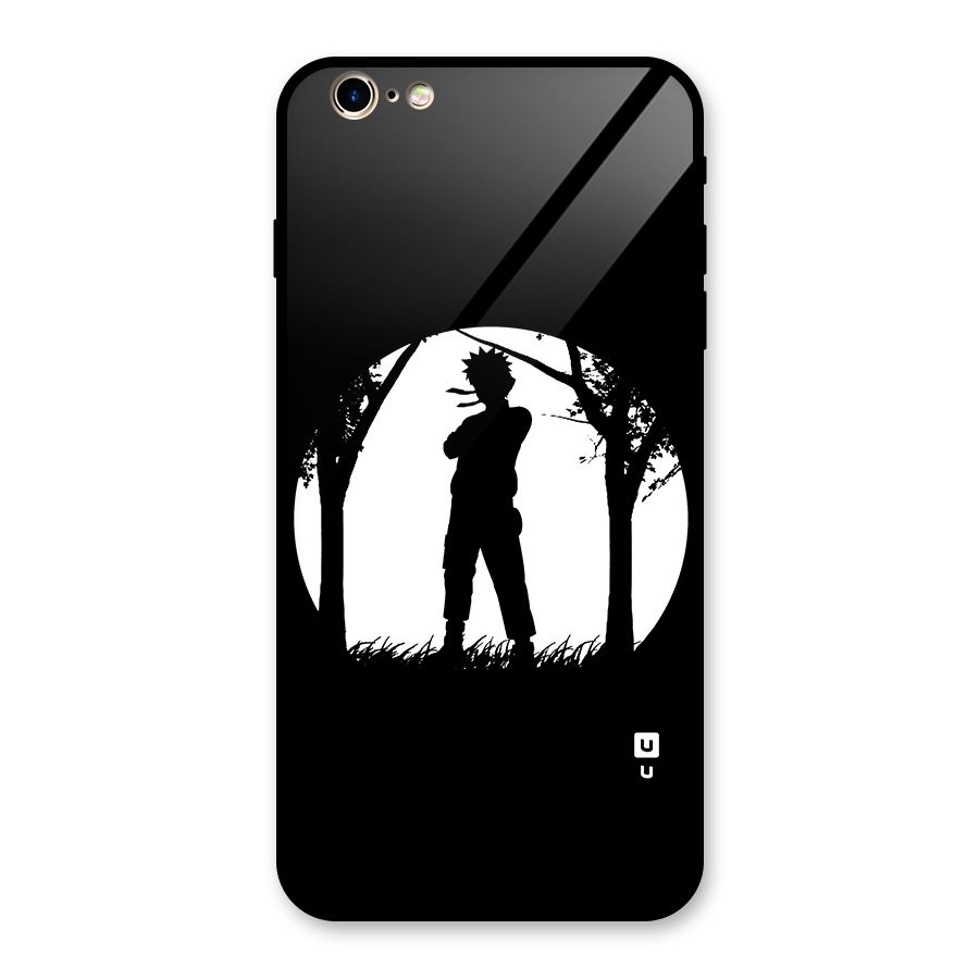 Naruto Silhouette Glass Back Case for iPhone 6 Plus 6S Plus