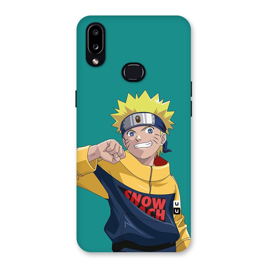 Naruto Snow Beach Art Back Case for Galaxy A10s