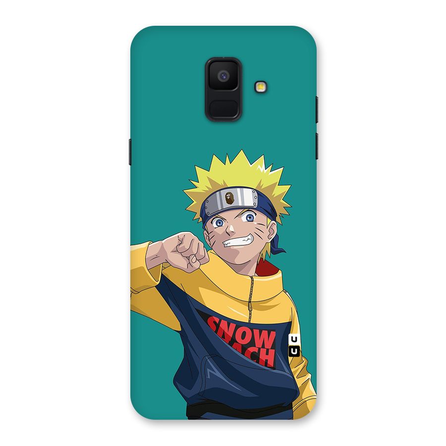 Naruto Snow Beach Art Back Case for Galaxy A6 (2018)