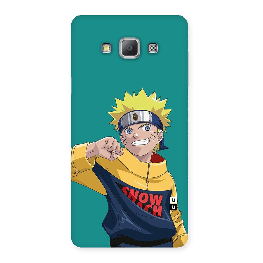 Naruto Snow Beach Art Back Case for Galaxy A7
