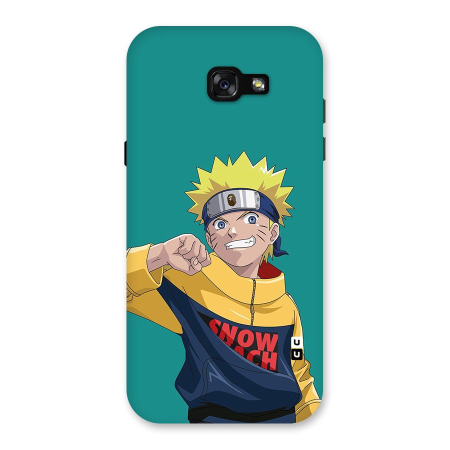 Naruto Snow Beach Art Back Case for Galaxy A7 (2017)