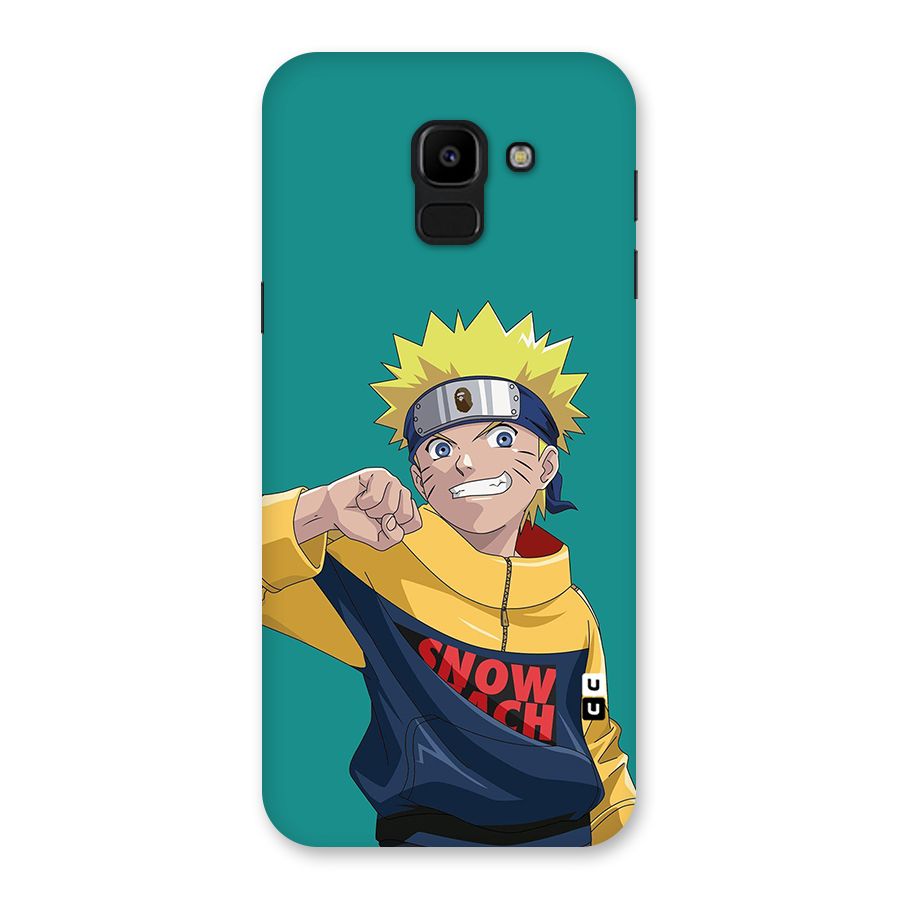 Naruto Snow Beach Art Back Case for Galaxy J6