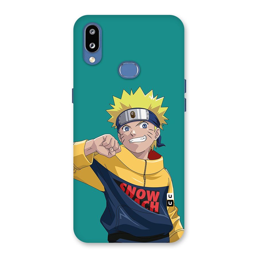 Naruto Snow Beach Art Back Case for Galaxy M01s