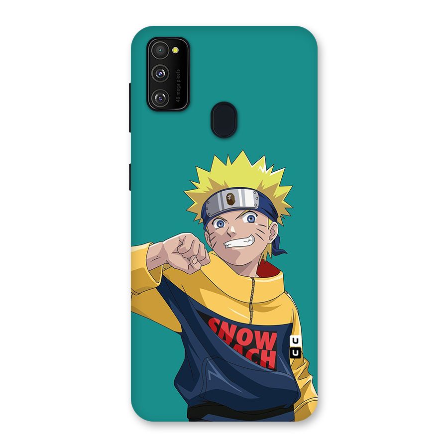 Naruto Snow Beach Art Back Case for Galaxy M21