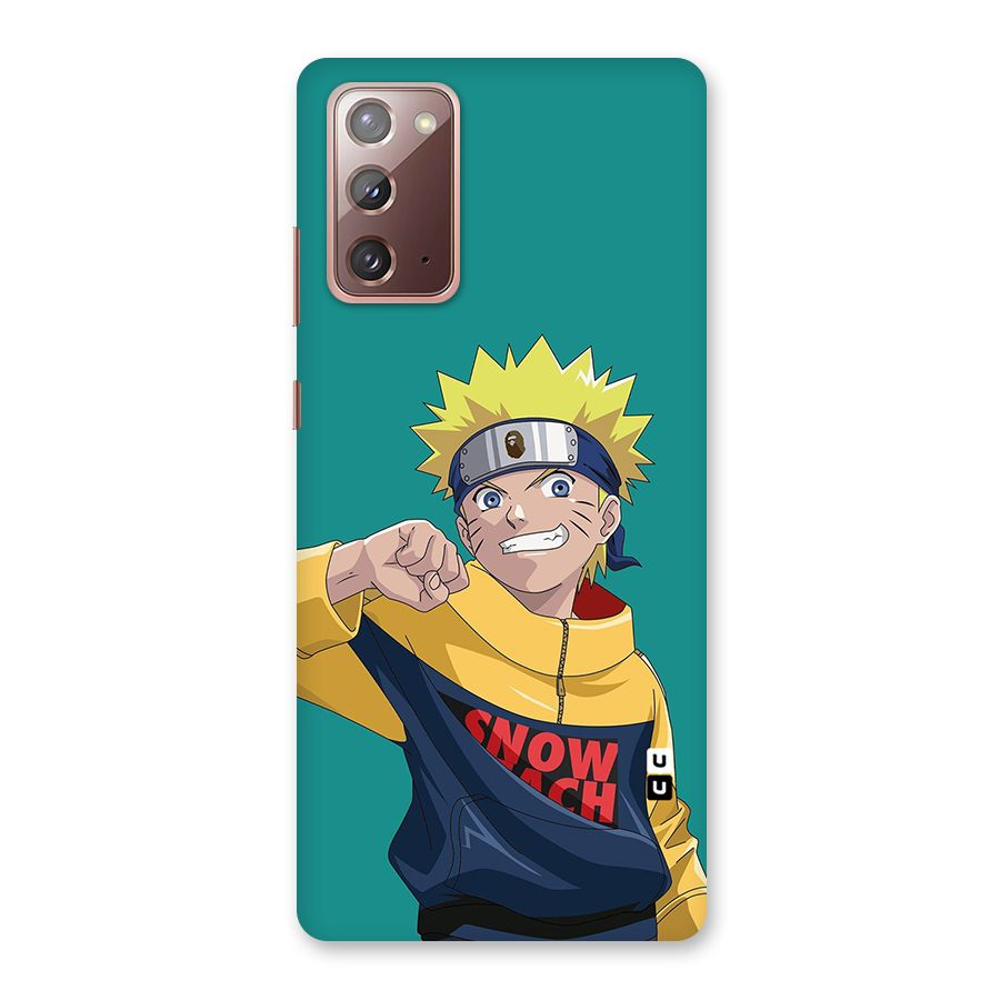 Naruto Snow Beach Art Back Case for Galaxy Note 20