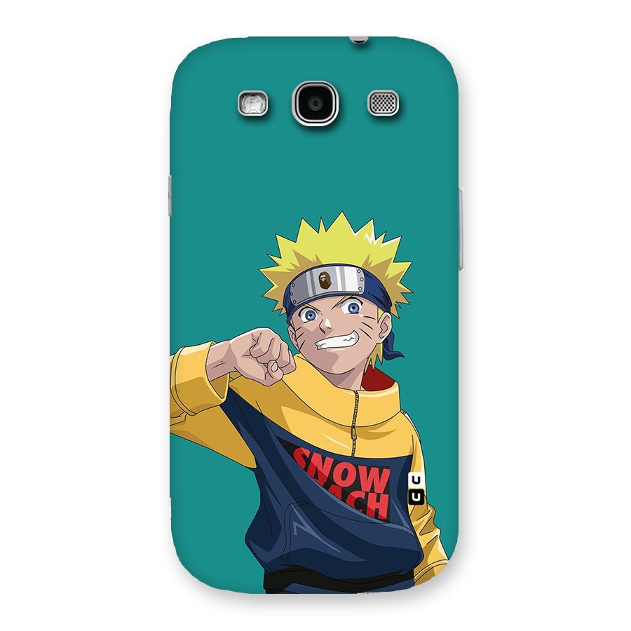Naruto Snow Beach Art Back Case for Galaxy S3