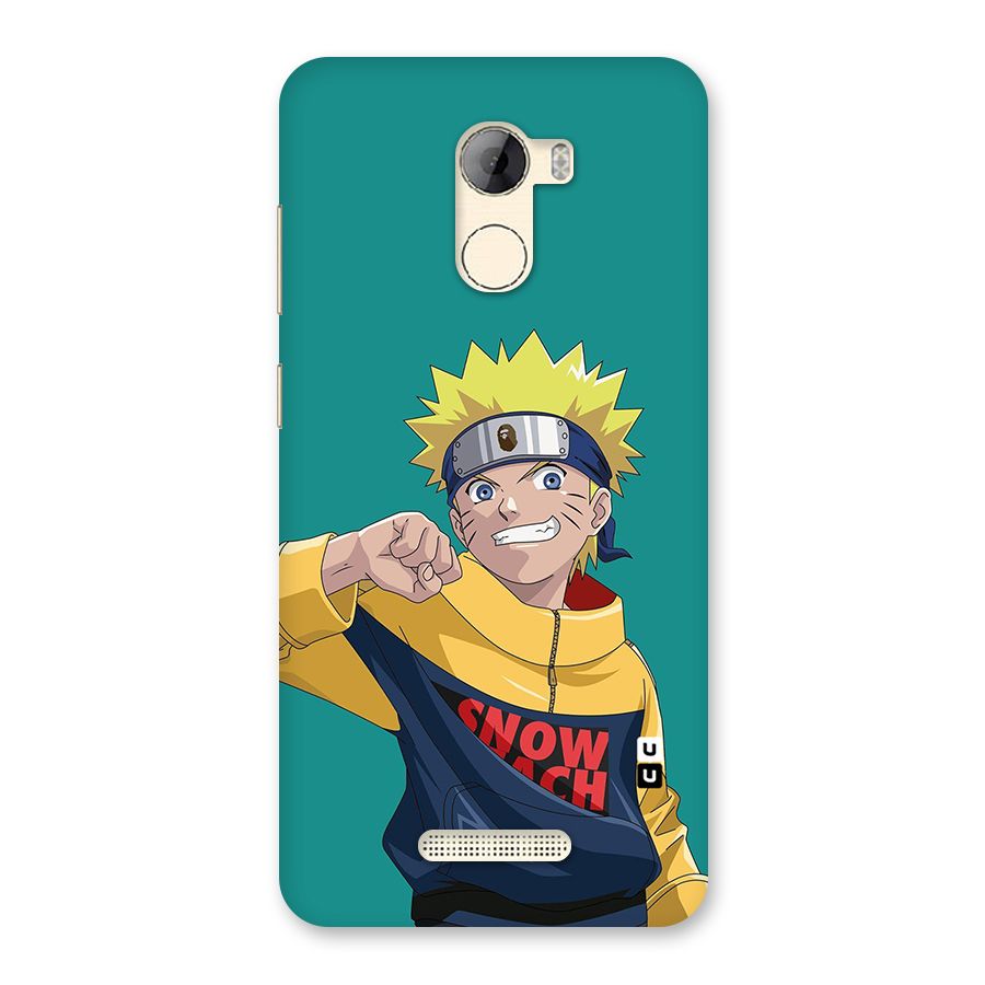 Naruto Snow Beach Art Back Case for Gionee A1 LIte