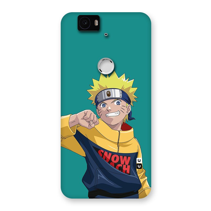 Naruto Snow Beach Art Back Case for Google Nexus-6P