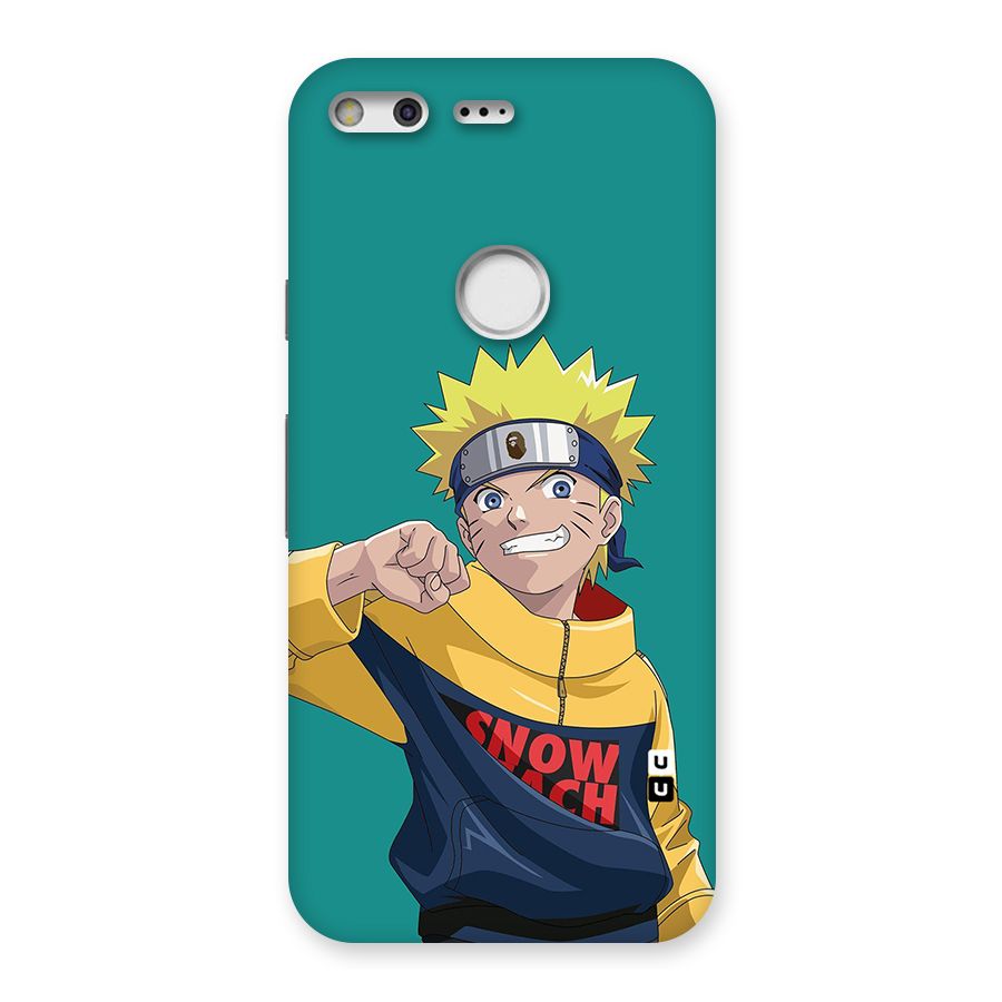Naruto Snow Beach Art Back Case for Google Pixel