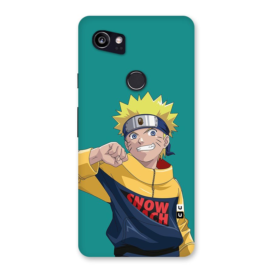 Naruto Snow Beach Art Back Case for Google Pixel 2 XL