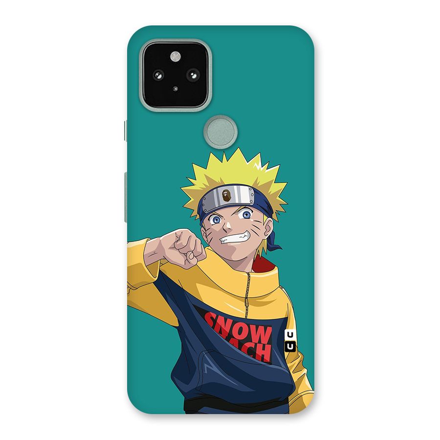 Naruto Snow Beach Art Back Case for Google Pixel 5