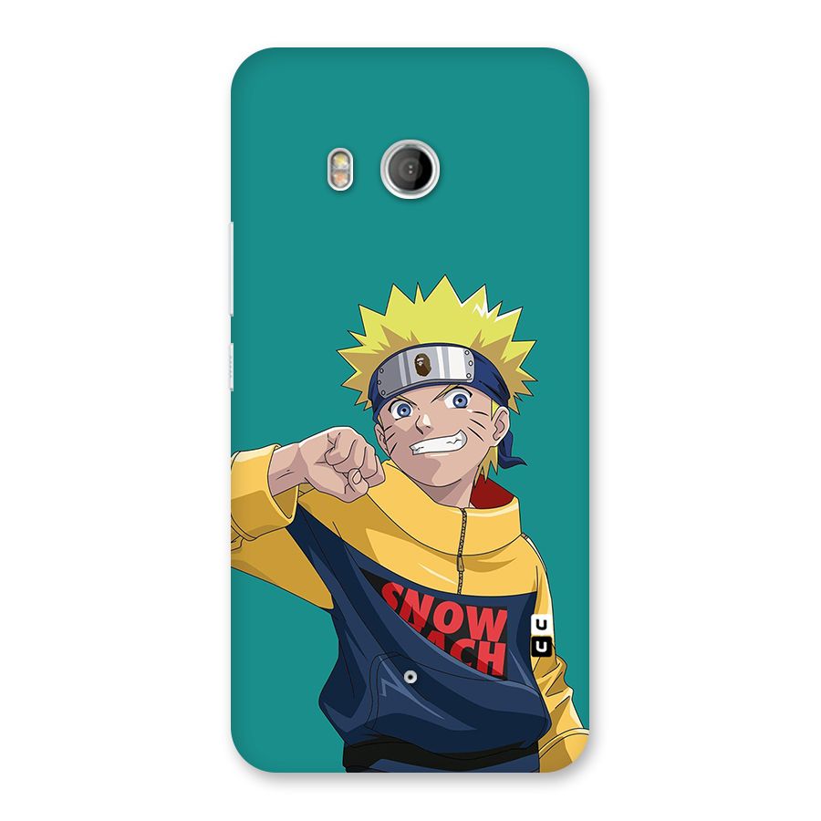 Naruto Snow Beach Art Back Case for HTC U11