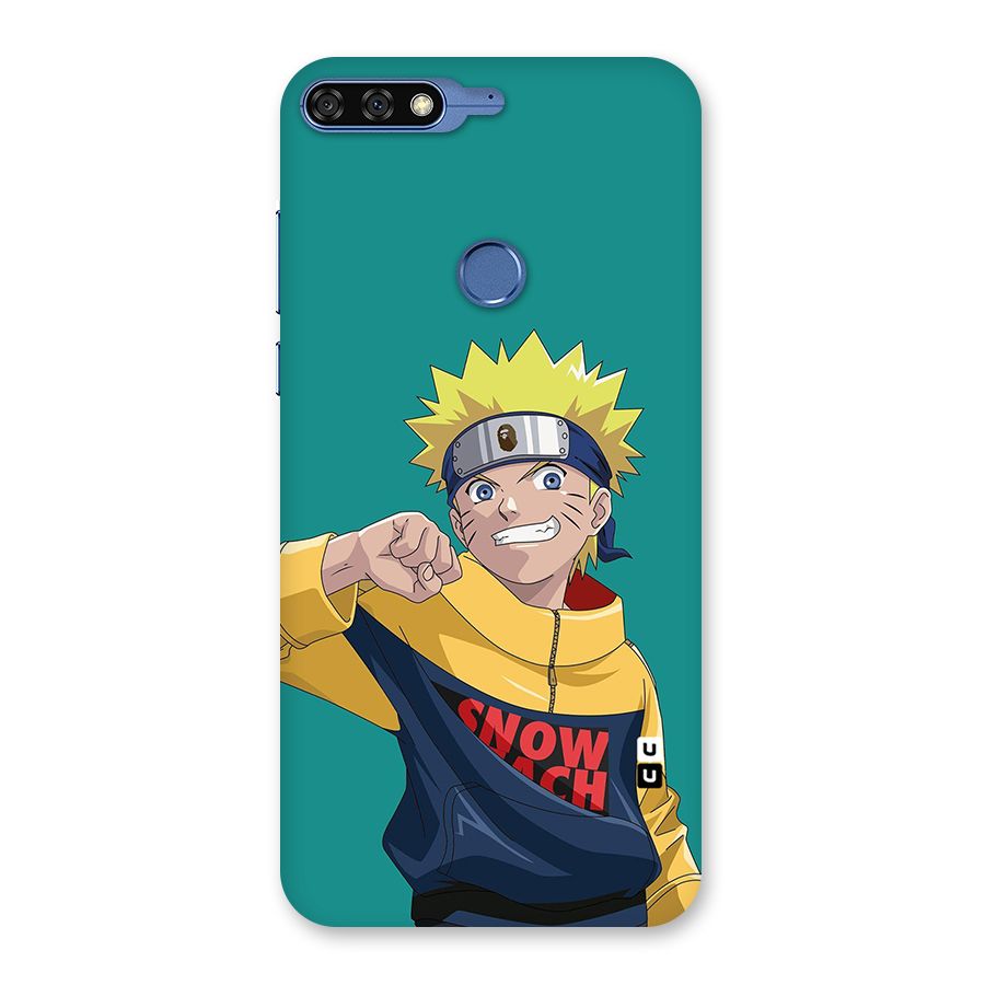 Naruto Snow Beach Art Back Case for Honor 7C