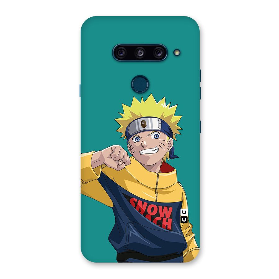 Naruto Snow Beach Art Back Case for LG  V40 ThinQ