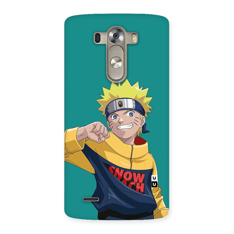 Naruto Snow Beach Art Back Case for LG G3