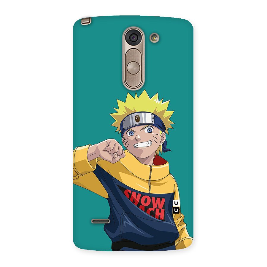 Naruto Snow Beach Art Back Case for LG G3 Stylus
