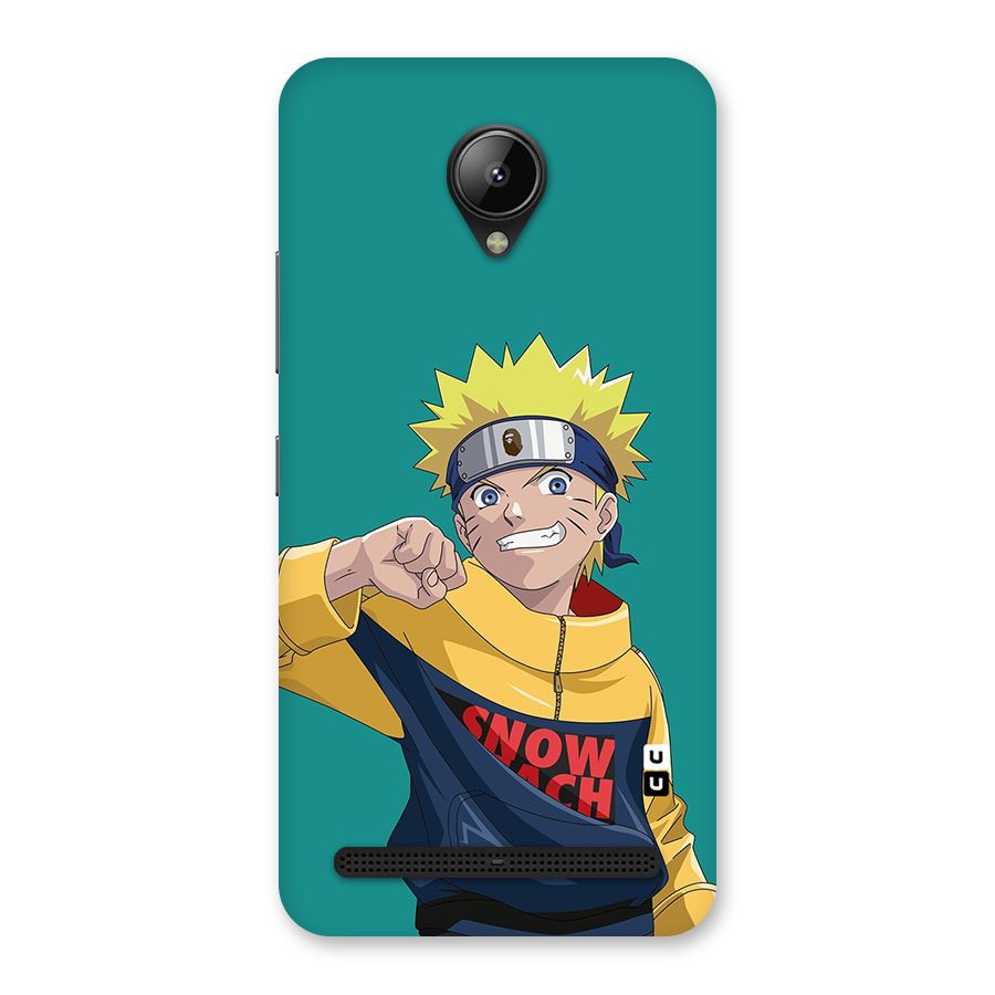 Naruto Snow Beach Art Back Case for Lenovo C2