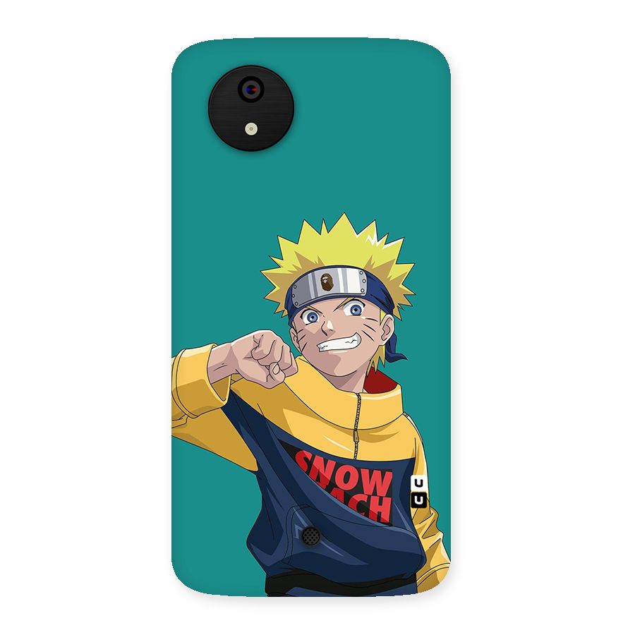 Naruto Snow Beach Art Back Case for Micromax Canvas A1