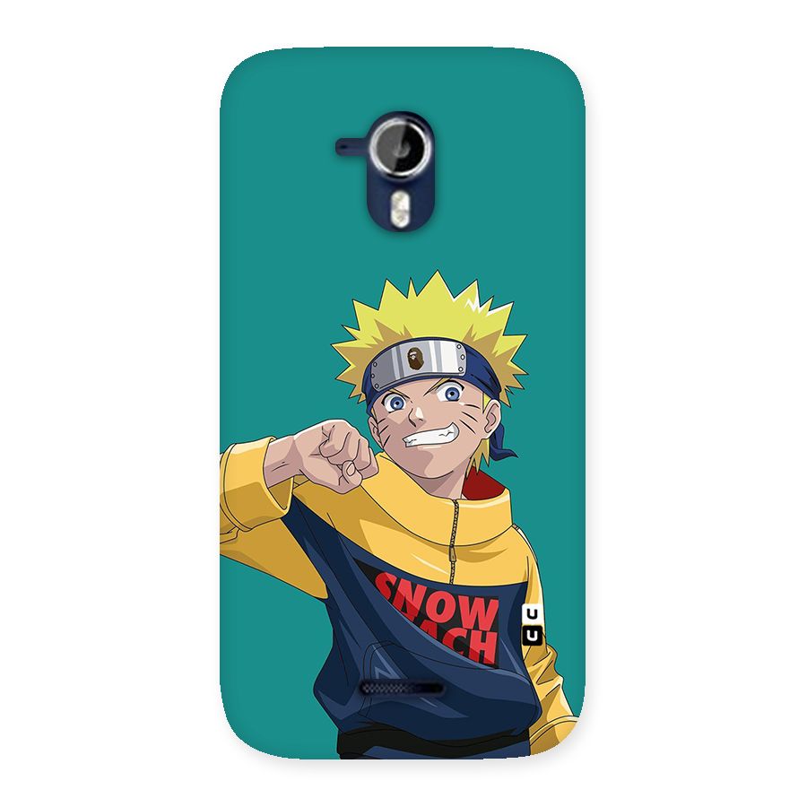 Naruto Snow Beach Art Back Case for Micromax Canvas Magnus A117