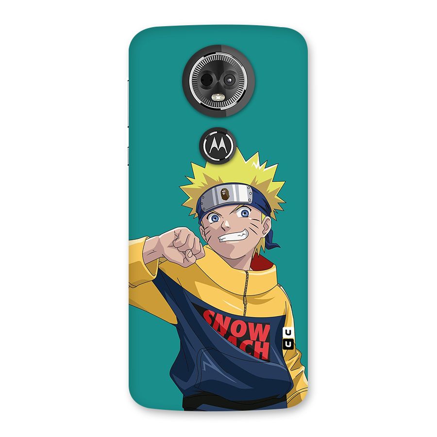 Naruto Snow Beach Art Back Case for Moto E5 Plus