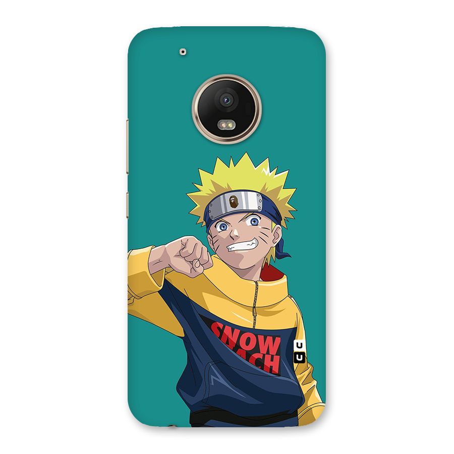 Naruto Snow Beach Art Back Case for Moto G5 Plus