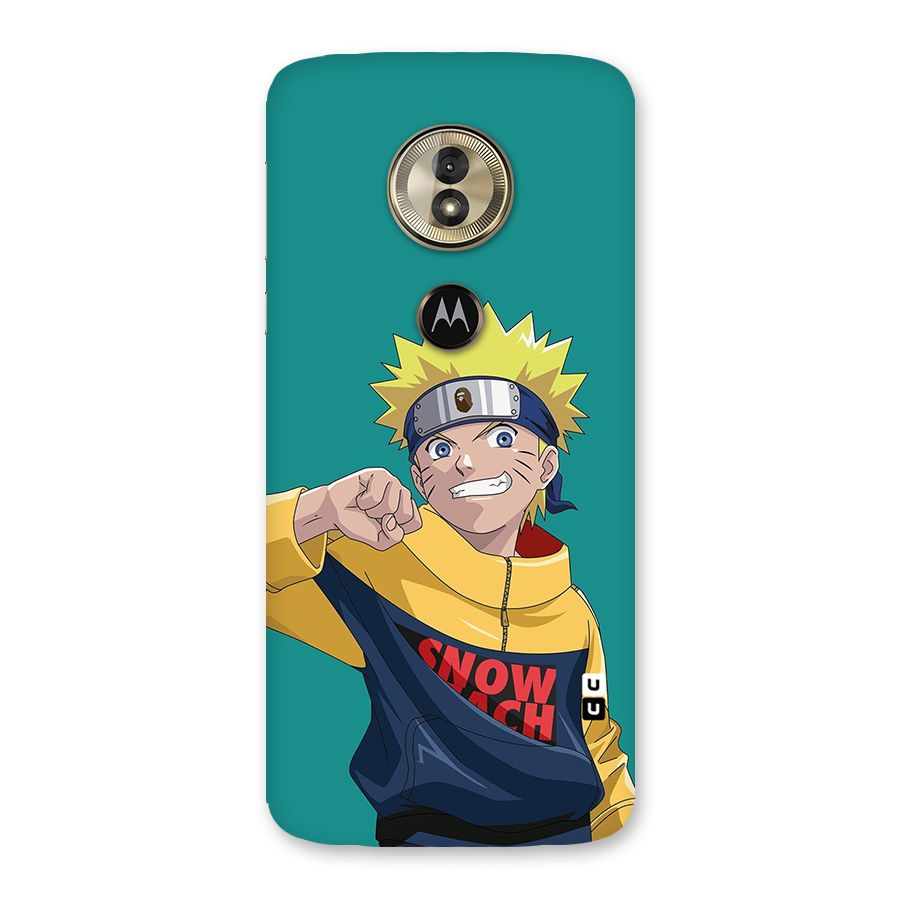 Naruto Snow Beach Art Back Case for Moto G6 Play