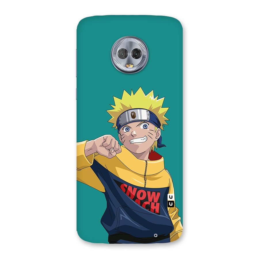 Naruto Snow Beach Art Back Case for Moto G6 Plus