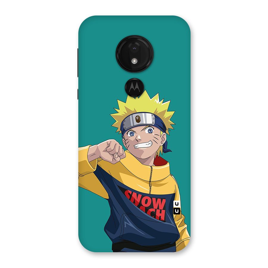 Naruto Snow Beach Art Back Case for Moto G7 Power